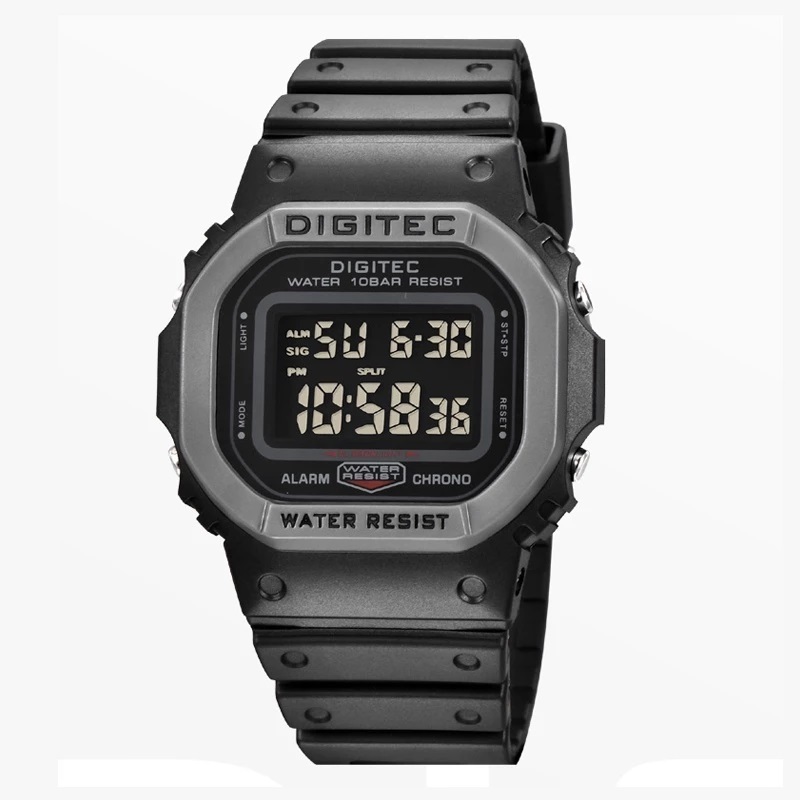 Jam Tangan Digitec MDG-6024 Digital Rubber Original Water Resist