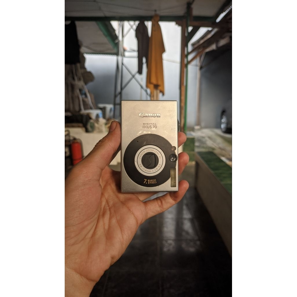 Digicam Canon Ixus 70 Normal Siap Pakai