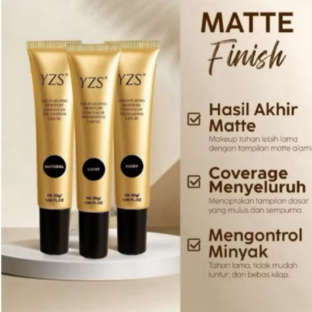 YZS Concealer&Foundation - Alas Bedak Ringan