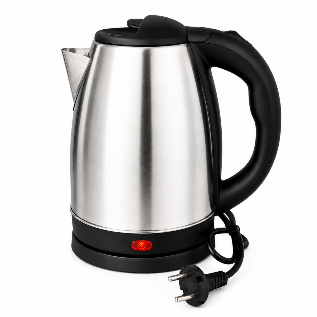 Teko Pemanas Air Stainless 2 Liter Ketel Air Teh Kopi Stainless Steel