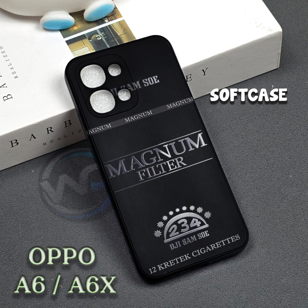 W53 Softcase OPPO A6 / A6x / A6 PRO | Case Anti Bentur dan Luntur Kesing Pro Camera Murah Elegant | 