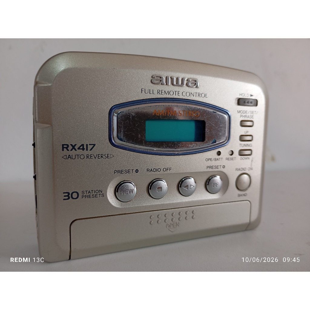 walkman kaset aiwa RX417