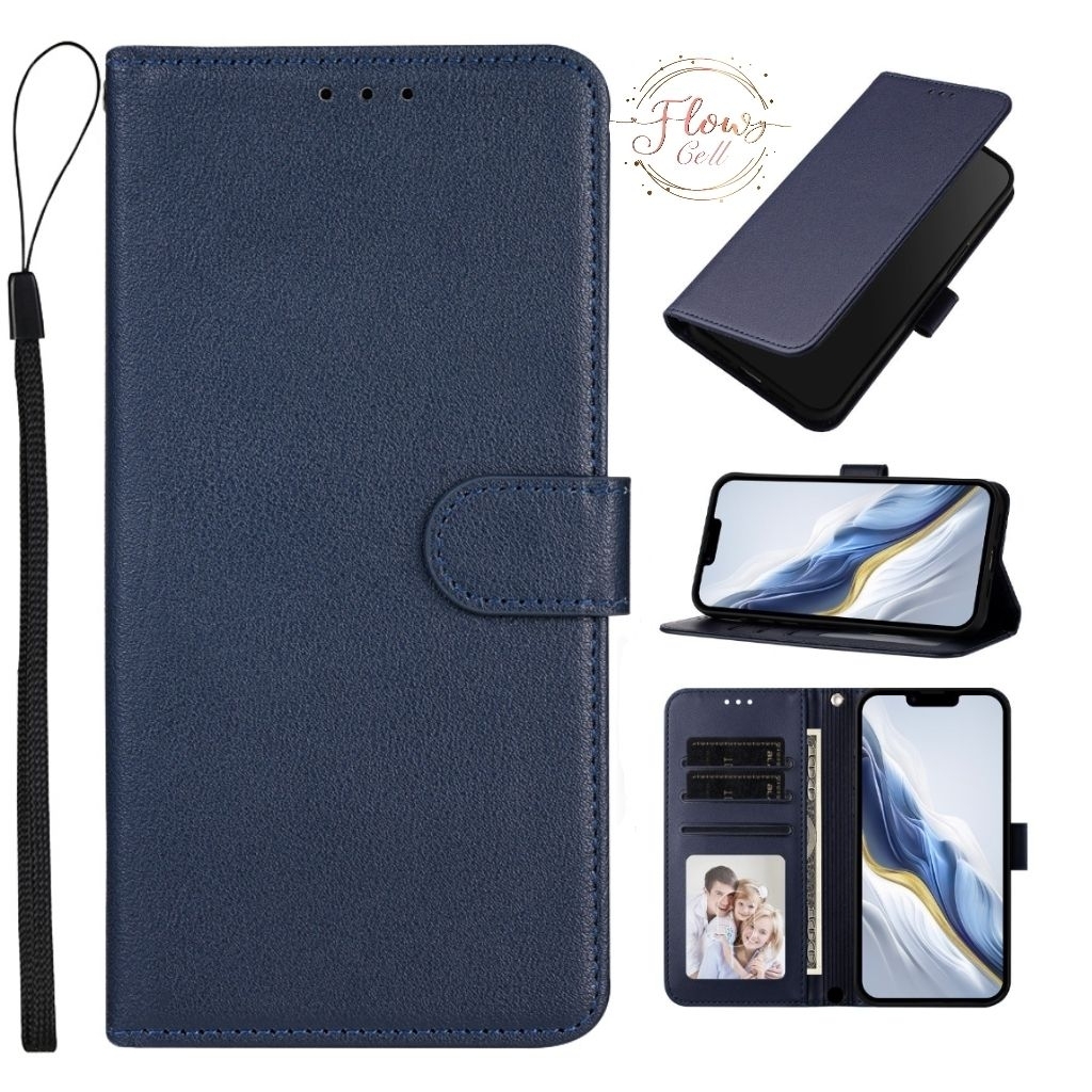 LEATHER CASE OPPO F9 F7 F11 PRO FLIP COVER SARUNG HP DOMPET KULIT WALLET