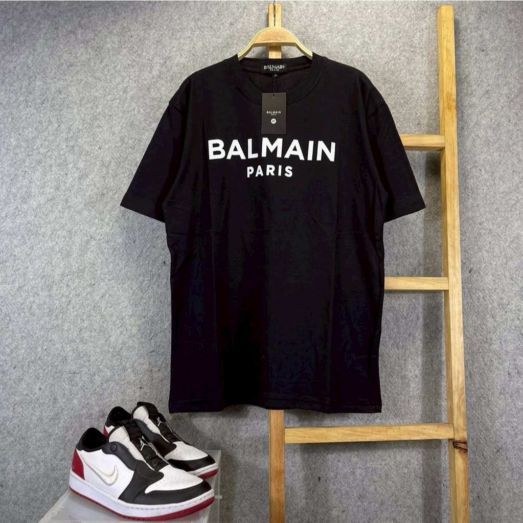 KAOS TSHIRT UNISEX BALMAIN PREMIUM HIGH QUALISTY FULL TAG