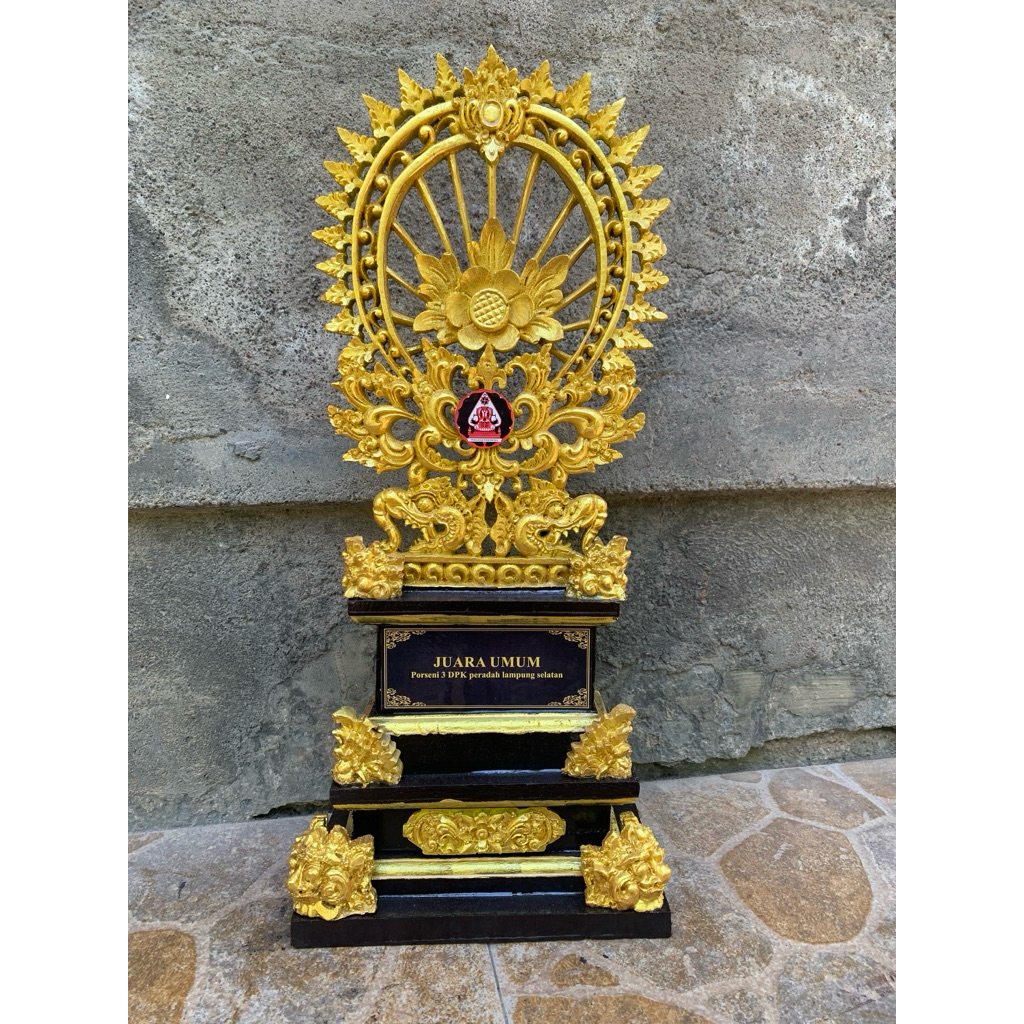 Plakat ukir bali tinggi 50 cm