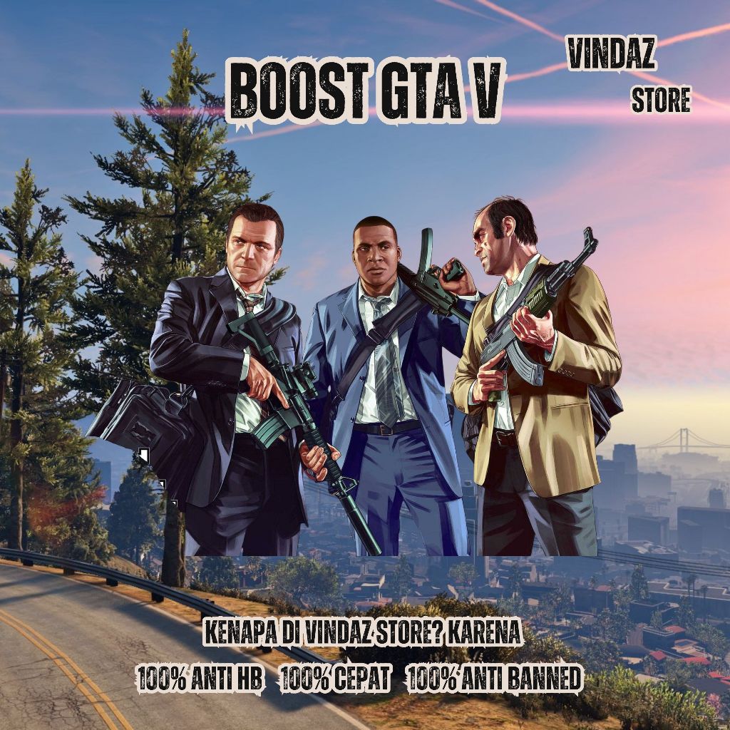 (GARANSI) GTA 5 Money PC Enhanced/Legacy Boost Gta 5 Money Stats Rank Level