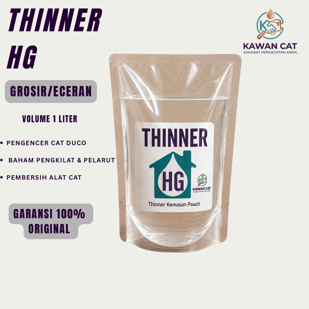 Thinner HG Kemasan 1 Liter