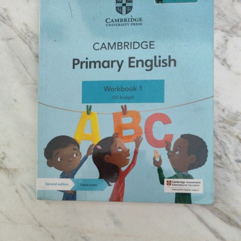 Cambridge primary English workbook 1 kondisi bekas