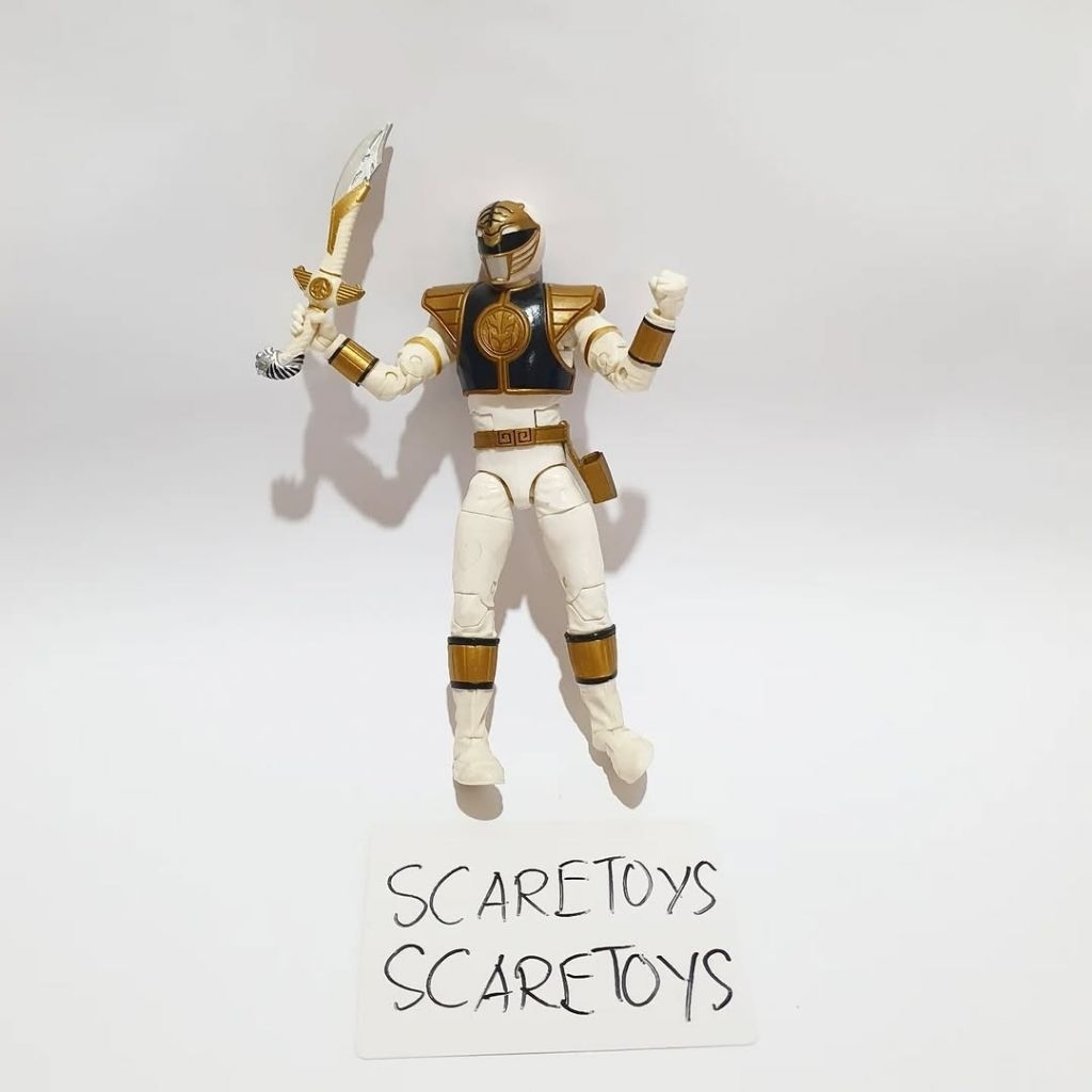 Lightning Collection Power Rangers Mighty Morphin White Ranger putih tommy kiba ranger dairanger