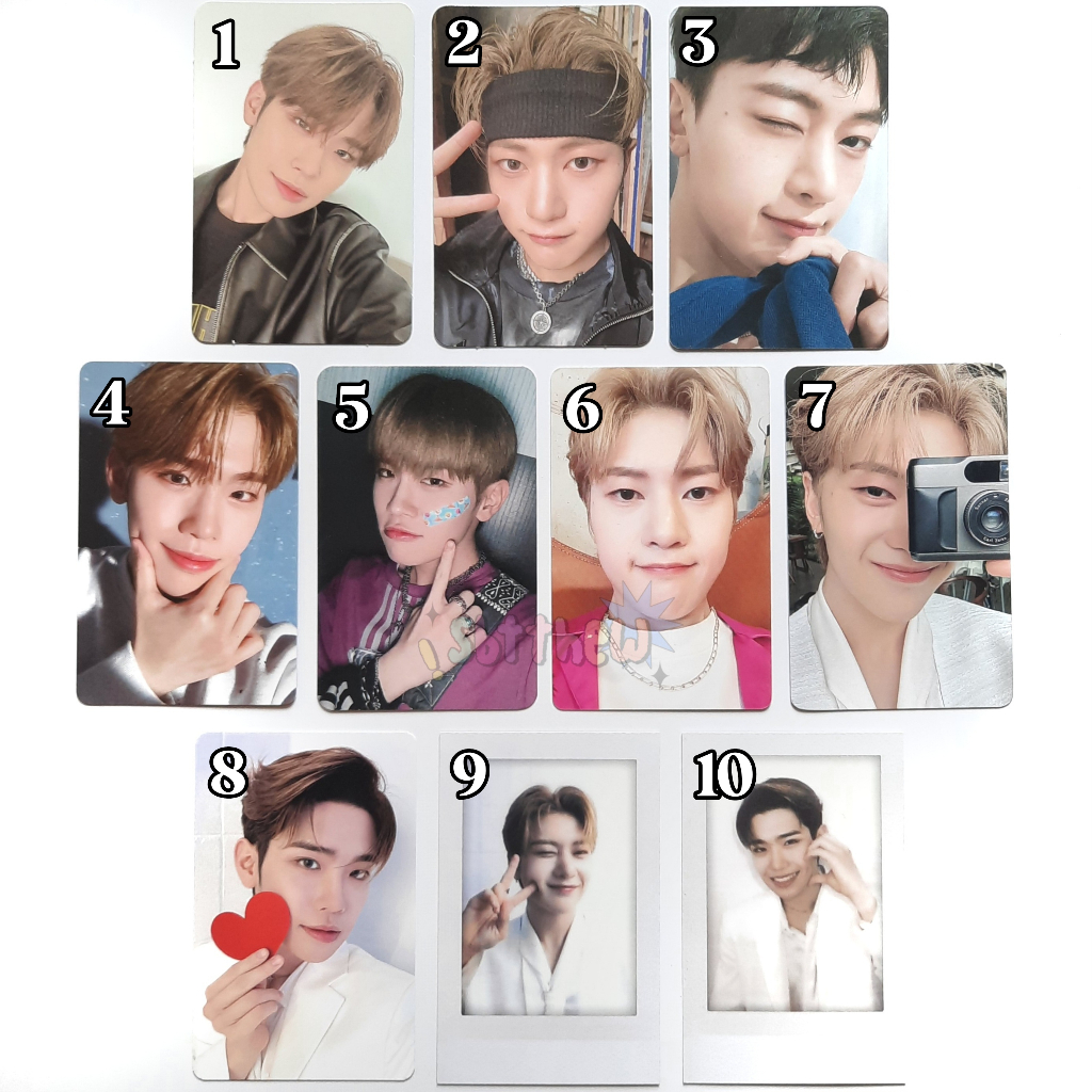 [READY STOCK] PHOTOCARD PC ZEROBASEONE ZB1 SEOK MATTHEW KIM TAERAE YOUTH IN THE SHADE YITS DIGIPACK 