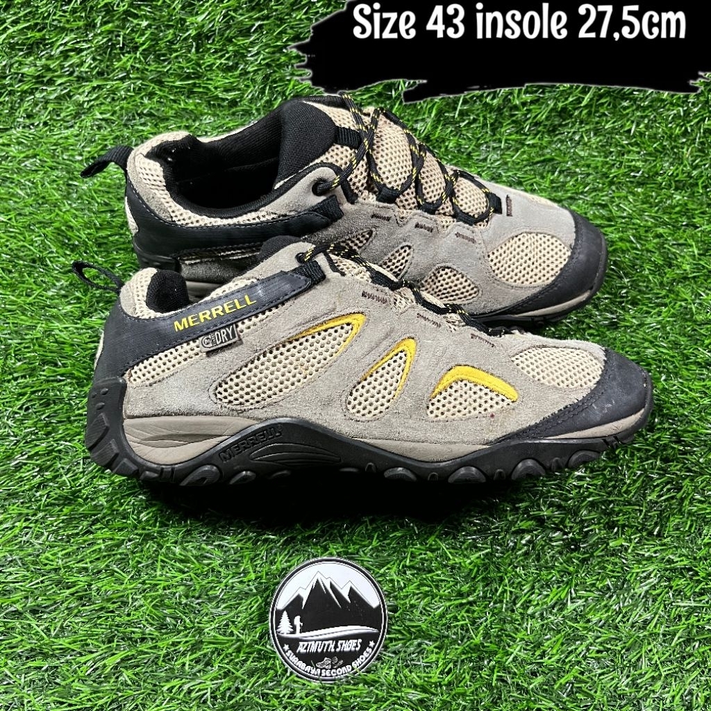 Sepatu Outdoor Gunung Hiking Merrell Size 43