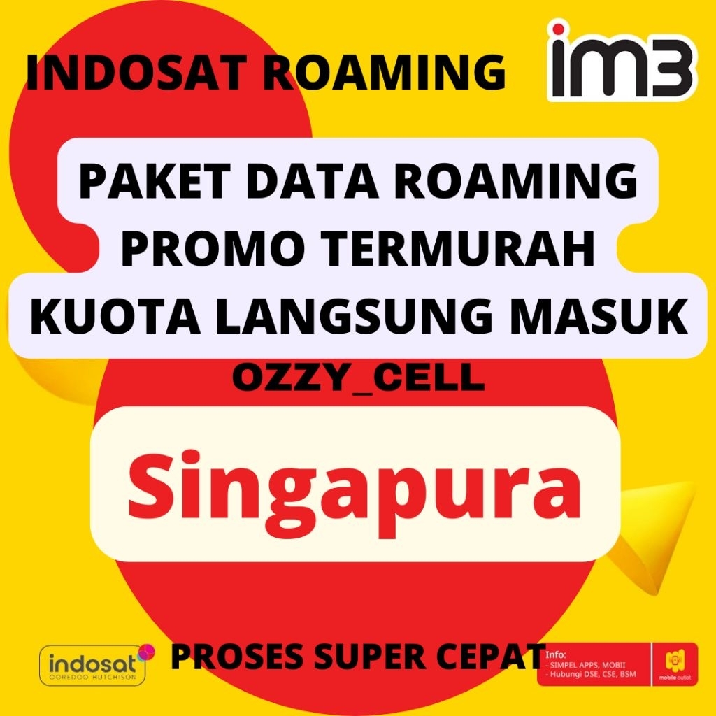 INDOSAT IM3 ROAMING SINGAPURA LANGSUNG MASUK