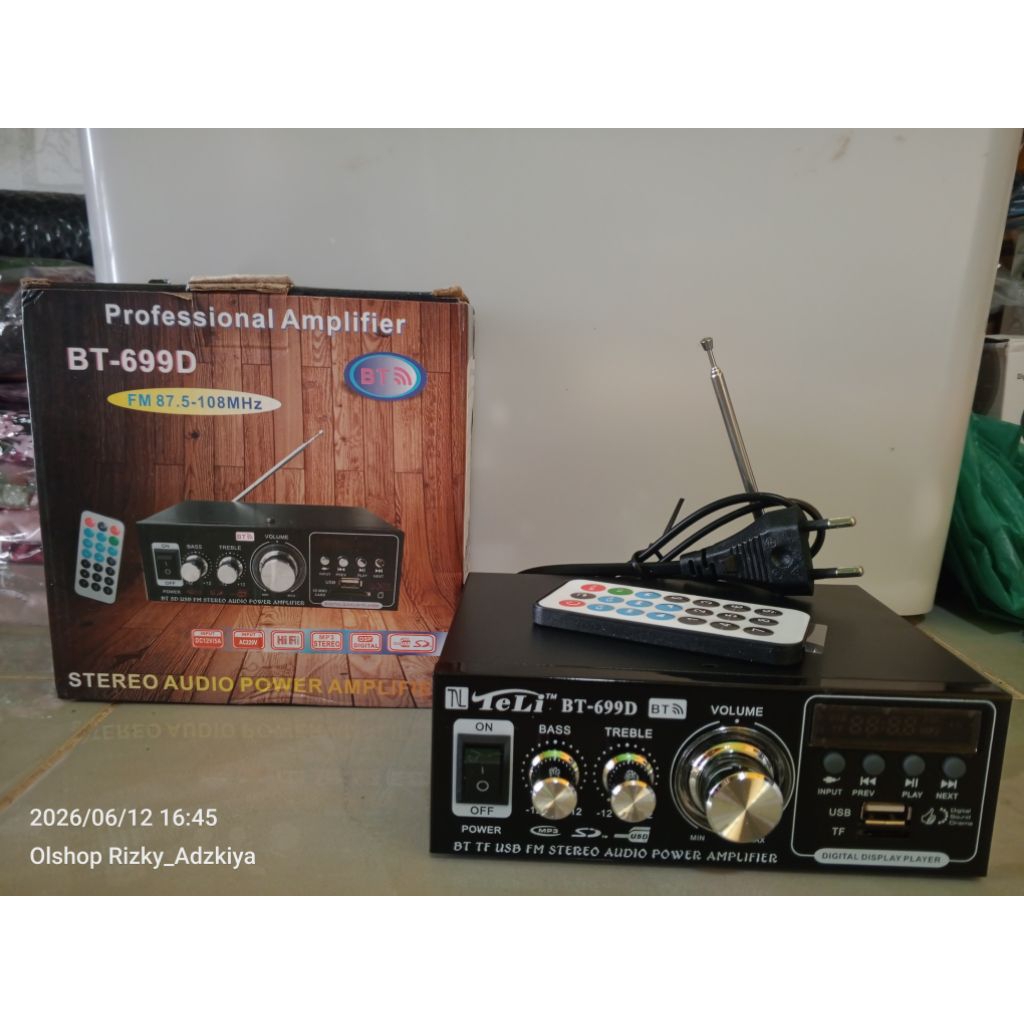 amplifier bluetooth BT-699D