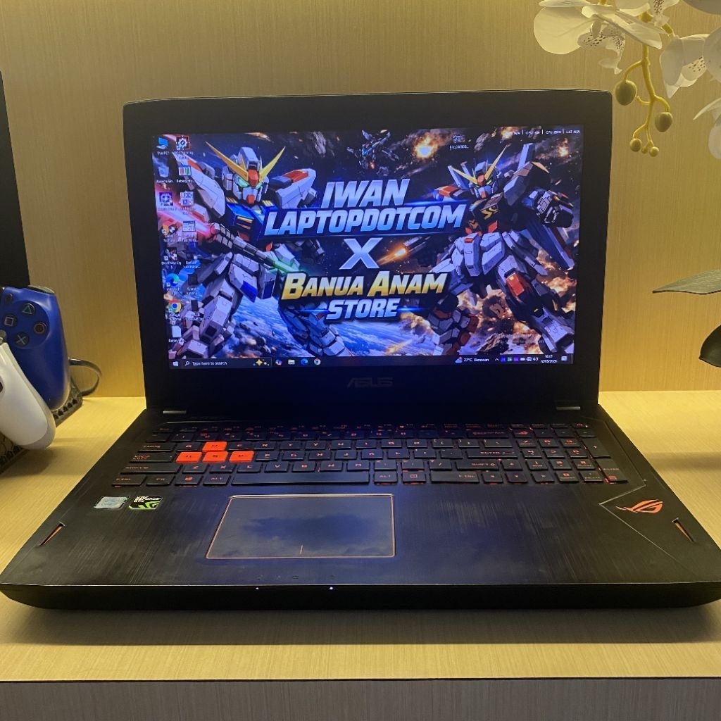 ASUS ROG STRIX GL502VSK GTX 1070 I7 GEN 7 RAM 16GB -  GAMING & RENDERING - LAPTOP GAMING SULTAN
