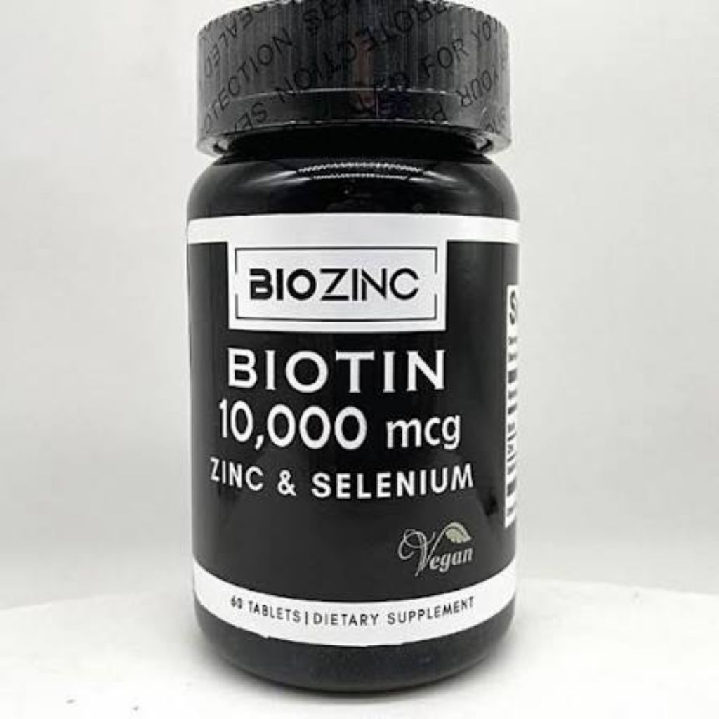 BIOZINC (Biotin 10.000mcg) Suplemen Penyubur Rambut
