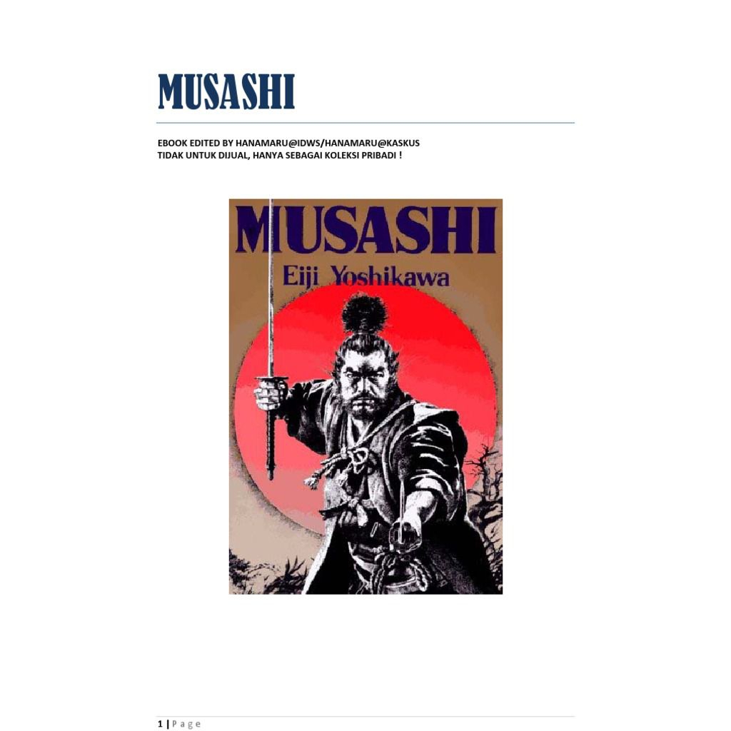 Musashi karya Eiji Yoshikawa