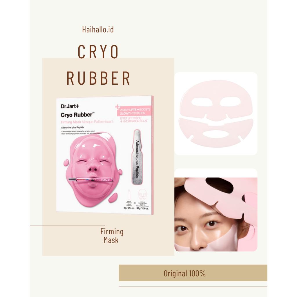 MASKER WAJAH DR JART CRYO RUBBER FIRMING MASK ORIGINAL