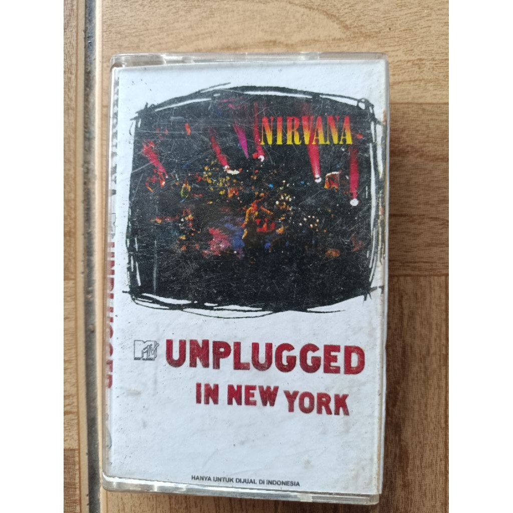 kaset pita NIRVANA "unplugged" (bootleg)