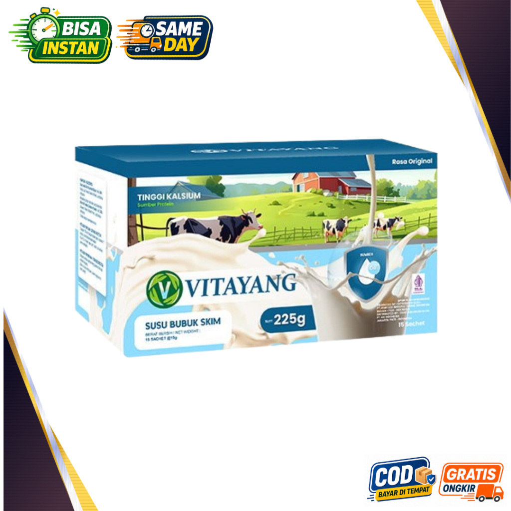 Vitayang Susu Skim Bubuk Colostrum Original KK Indonesia meningkatkan imun