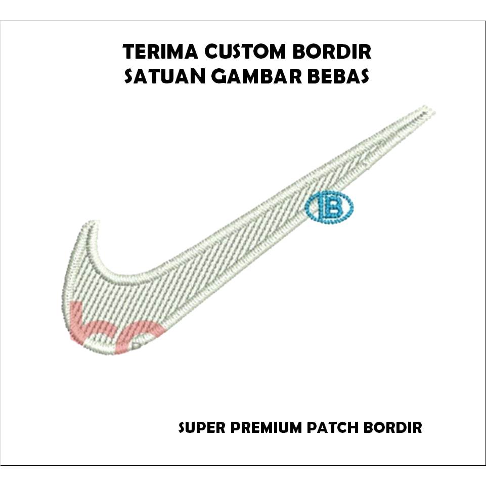 013 EMBLEM PATCH BORDIR LOGO NIKE - CUSTOM BORDIR SUMEDANG