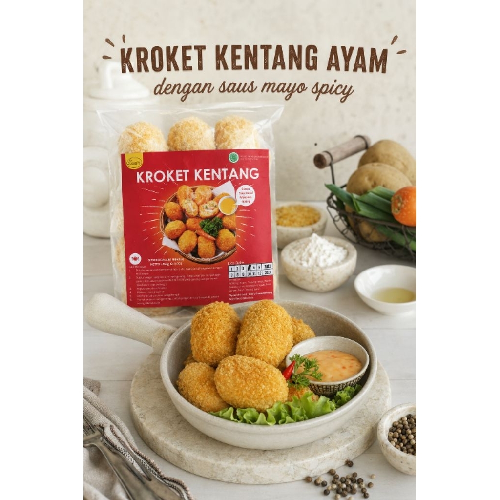 KROKET KENTANG FROZEN