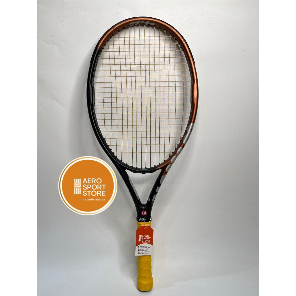 [ RAKET TENIS SECOND WILSON HYPER HAMMER 4.2 OVERSIZE / 237 Gram - 110 in ]
