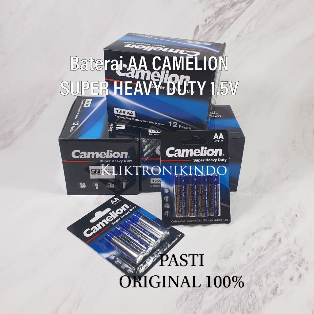 Baterai AA Camelion Super Heavy Duty R6P BP4 Baterai AA Camelion BATTERY AA CAMELION ORIGINAL