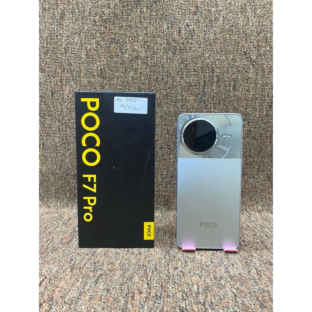 poco f7 pro 5g 12/512 second fullset