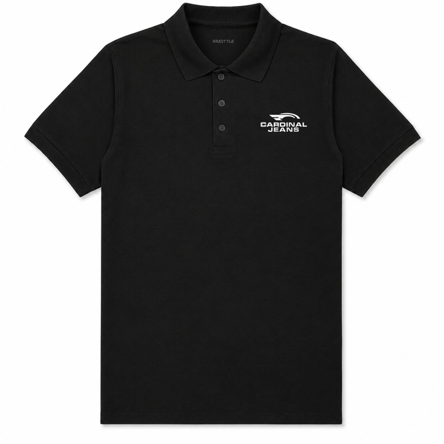 POLO SHIRT BASIC BAJU POLO REGULER COTTON COMBED HITAM PUTIH ABU MISTY NAVY COKLAT