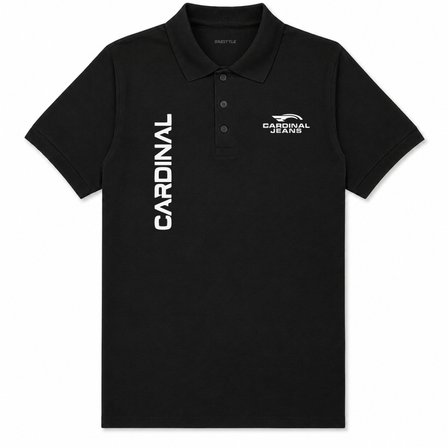 POLO SHIRT BASIC BAJU POLO REGULER COTTON COMBED HITAM PUTIH ABU MISTY NAVY COKLAT