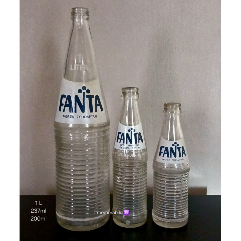 Botol Jadul Minuman FANTA Tahun 1972