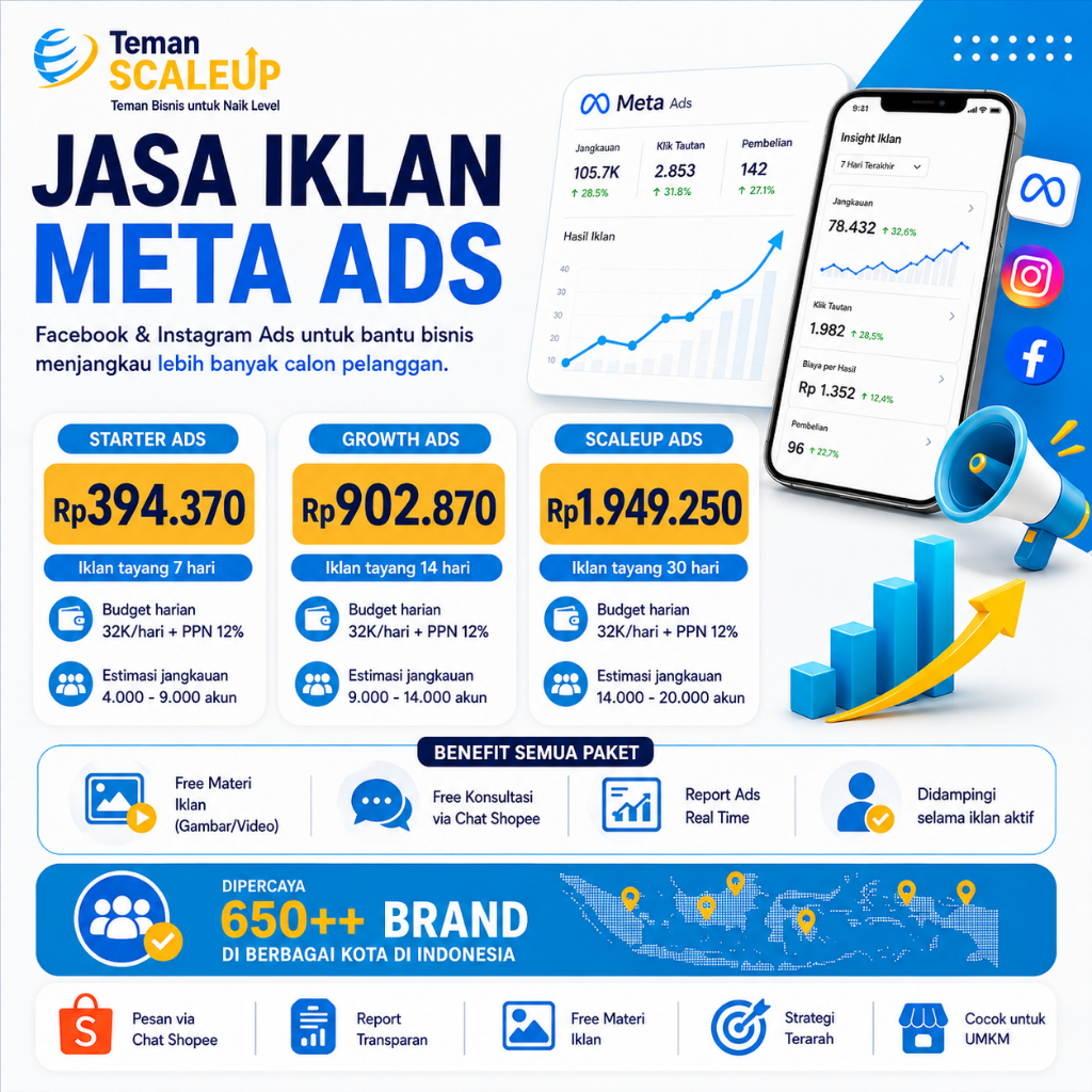 JASA IKLAN META ADS FACEBOOK ADS & INSTAGRAM ADS