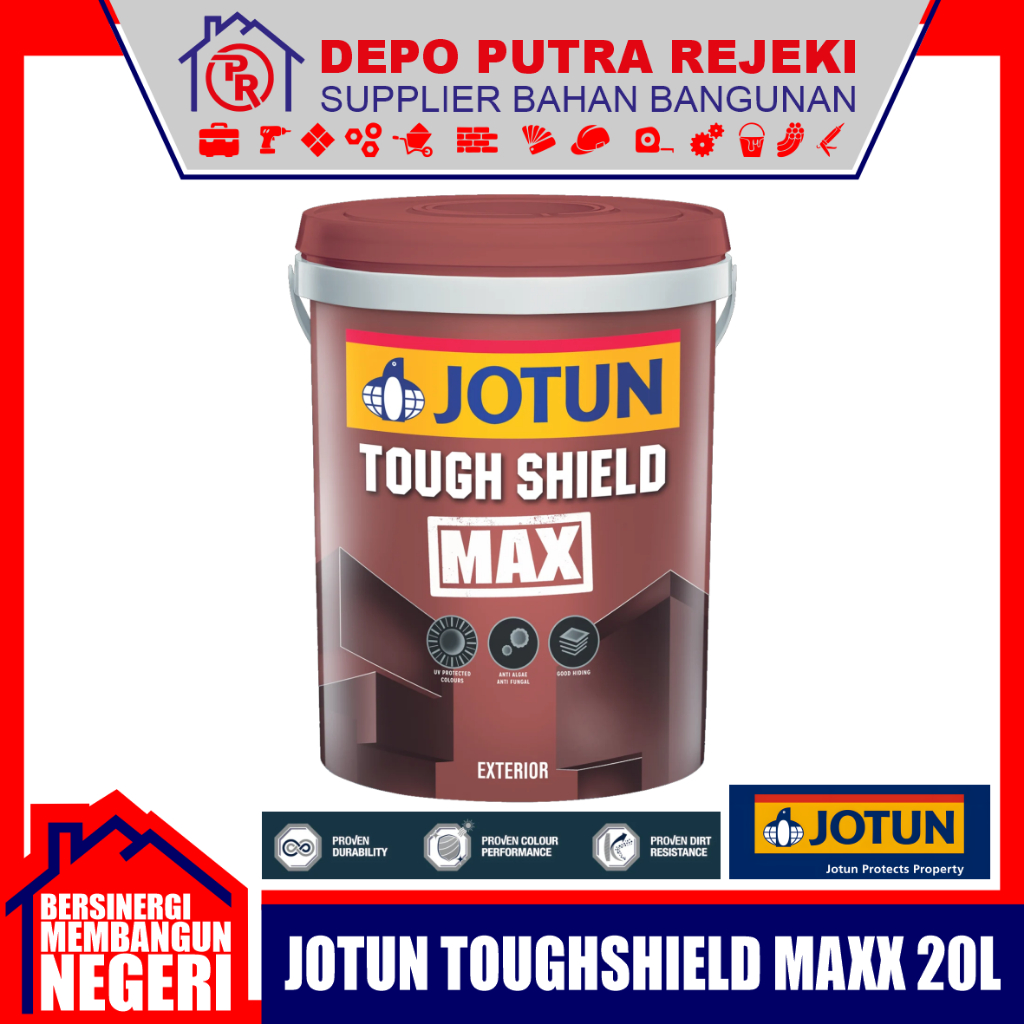 Cat Tembok Exterior Jotun Tough Shield Max 18L