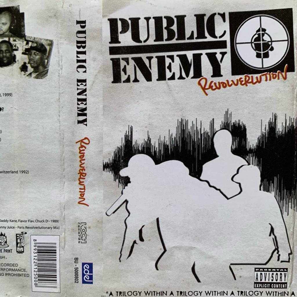 Kaset Pita Public Enemy - Revolverlution (2002 Slam Jamz / Koch Records)