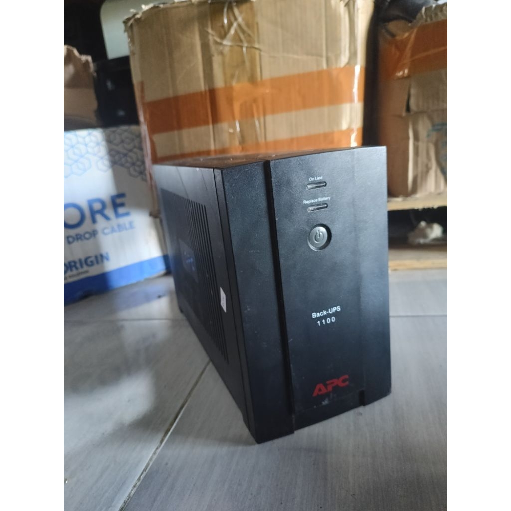UPS APC model BX1100LI-MS rusak tanpa batre