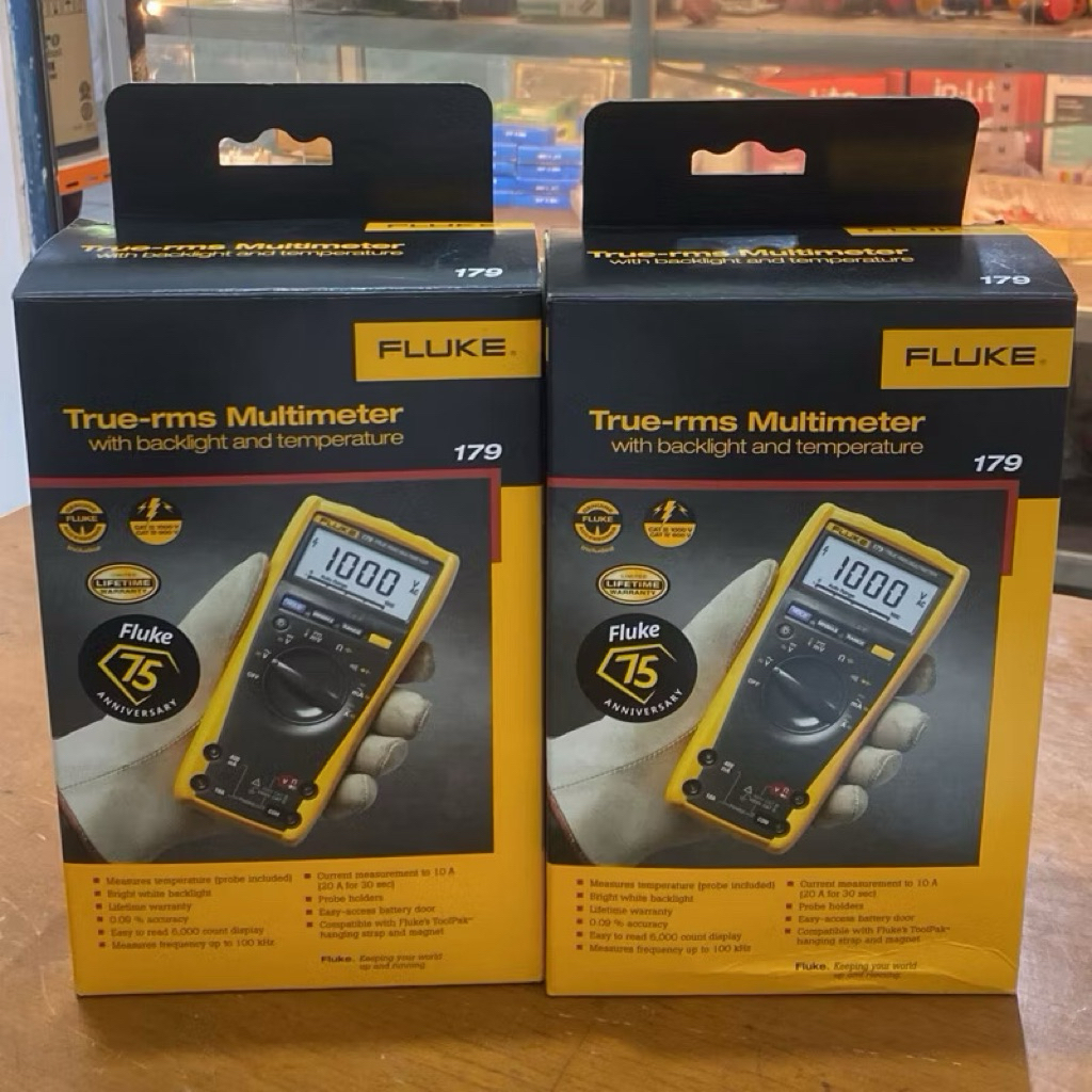 Fluke 179 True-RMS Multimeter Original USA