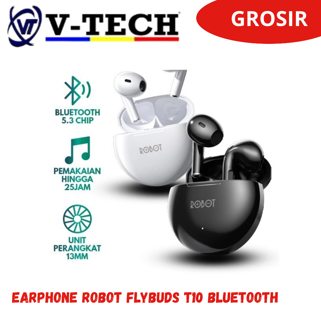 EARPHONE ROBOT FLYBUDS T10 BLUETOOTH