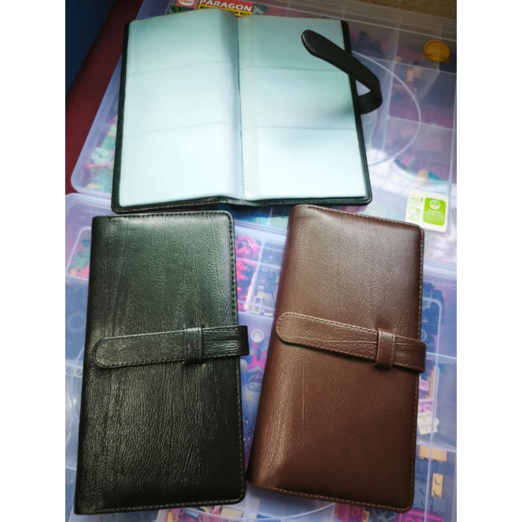Dompet Logam Mulia LM 3 susun Emas Dompet Album Kartu LM  3 susun Mika Tebal