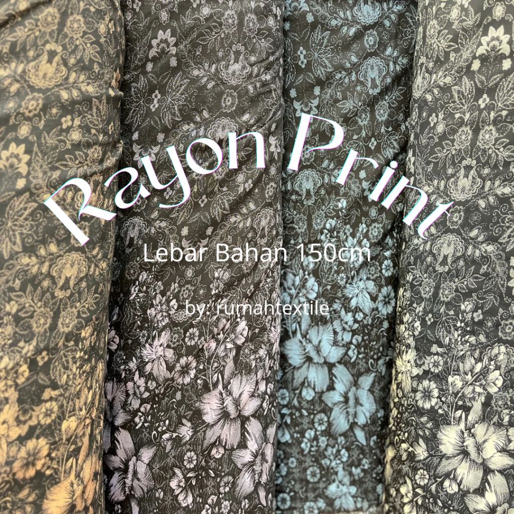 VISCOSE PRINT/VISCOSE/RAYON/KAIN RAYON MOTIF/RAYON/KAIN ETNIK/VISCOSE/KAIN MURAH