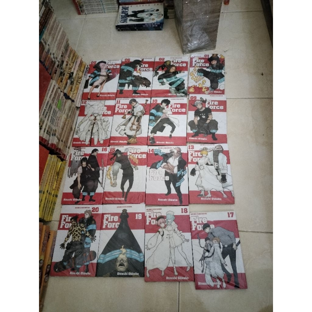 Komik Atsushi Ohkubo - Fire Force 1-20 (16 Komik) : Minus No. 3 4 5 7