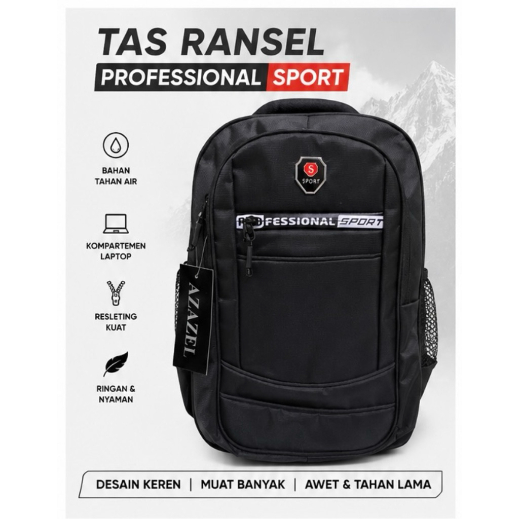 Tas Ransel Laptop Professional sport 701