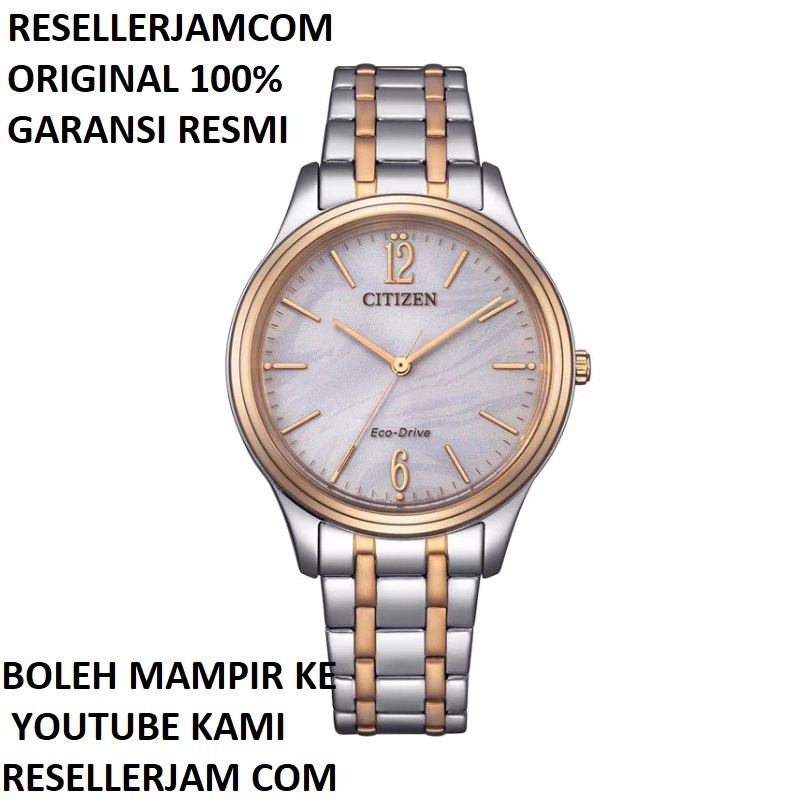 Jam Tangan Citizen Lady Elegance EM0416-78A Original Garansi Resmi
