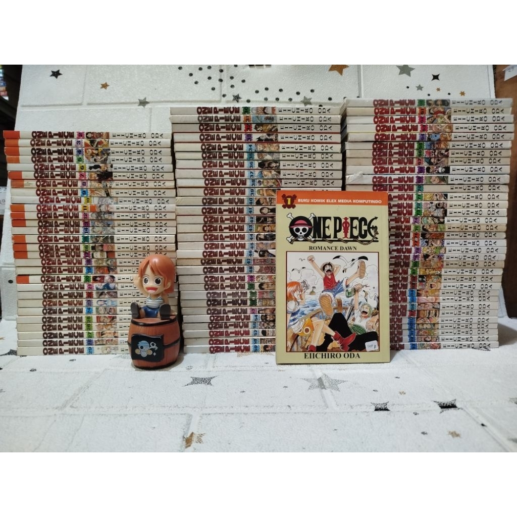 Komik One Piece 1-93 set 1