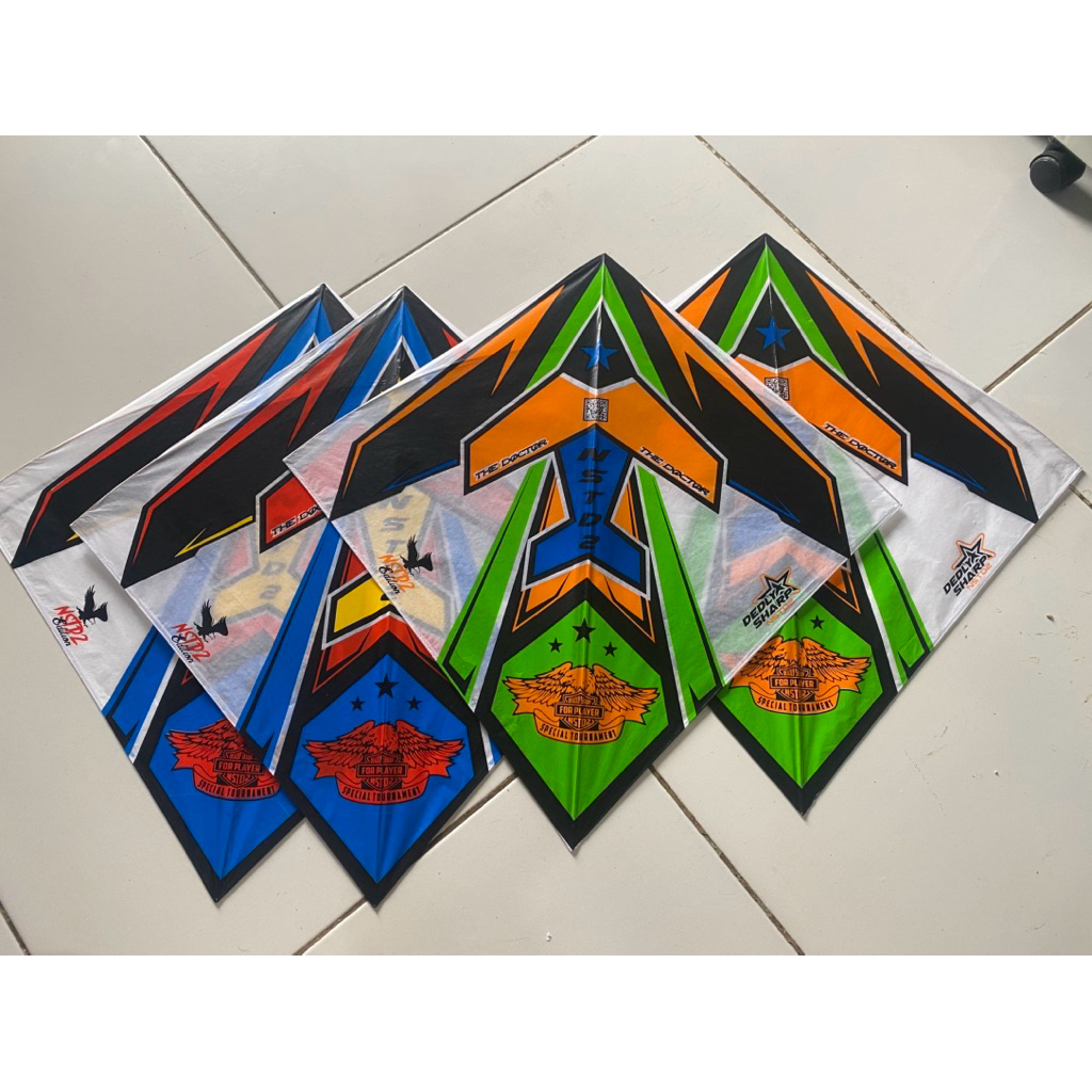 Layangan NSTD Turnamen Koleksian 4 Warna