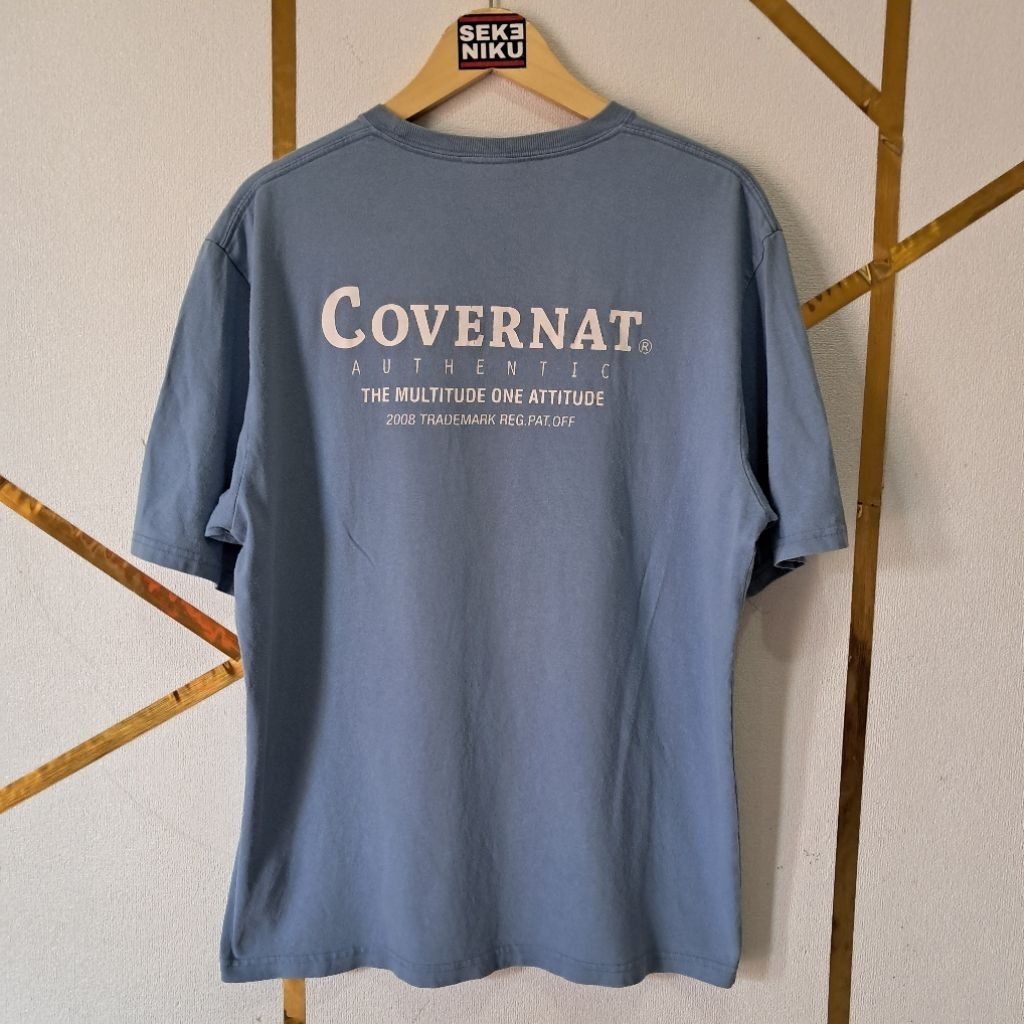 Tshirt Kaos COVERNAT Backit bahan katun tebal