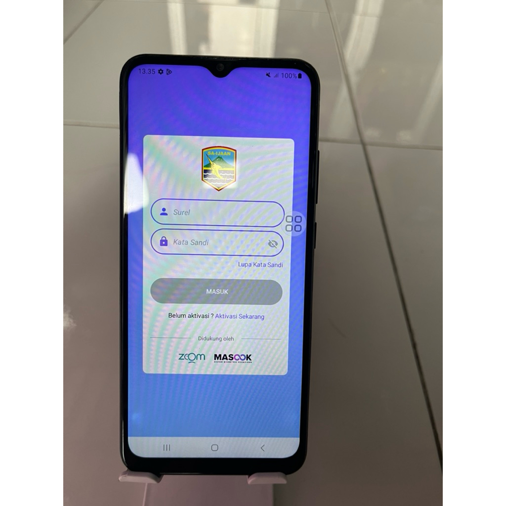 Samsung Galaxy A03, hp untuk absensi online PNS PPPK atau Karyawan, absen masook