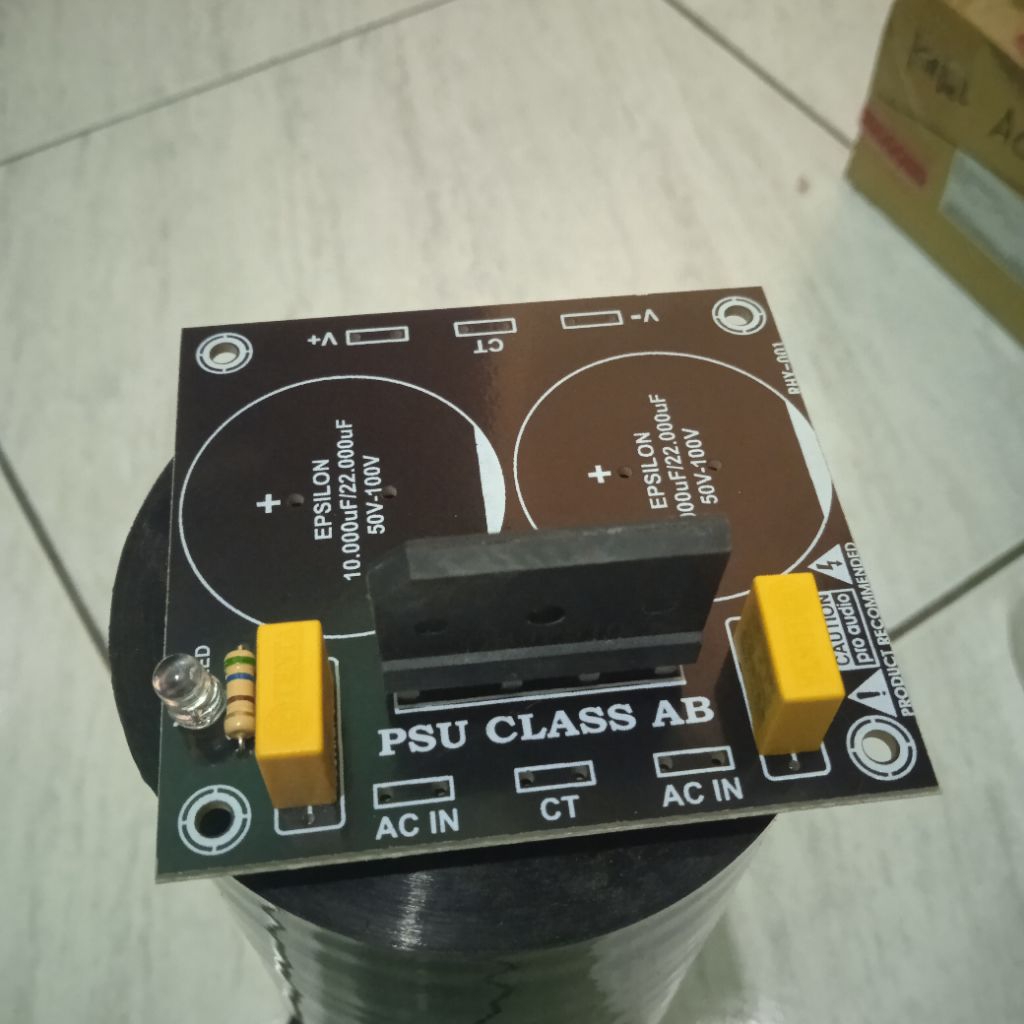 Kit Psu 2 TANPA ELCO Dilengkapi Dioda Sisir 25 Ampere
