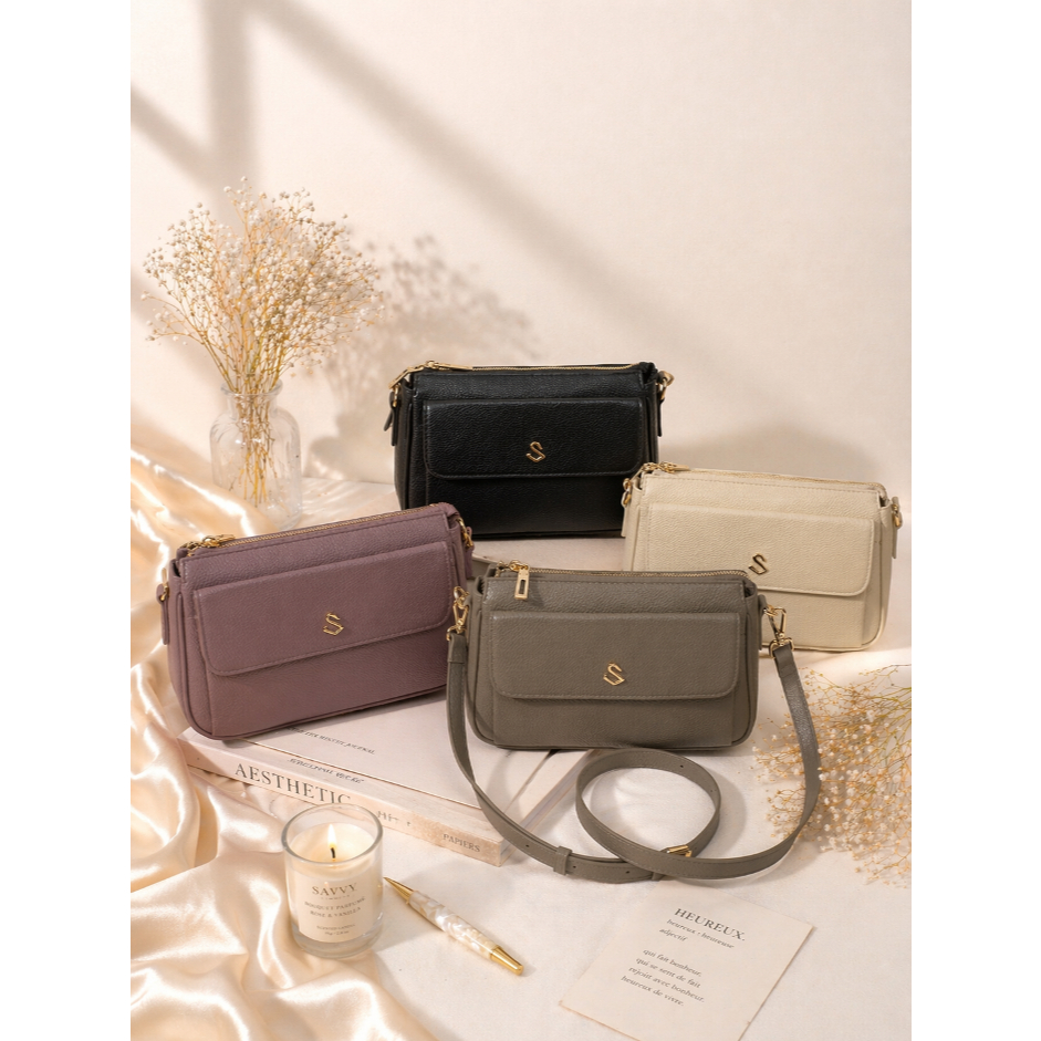 Tas Kulit Savvy Leather S8366