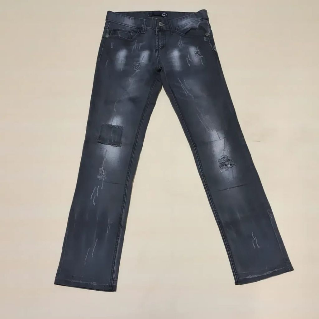 Just Cavalli Distressed Black Washed Jeans  Original