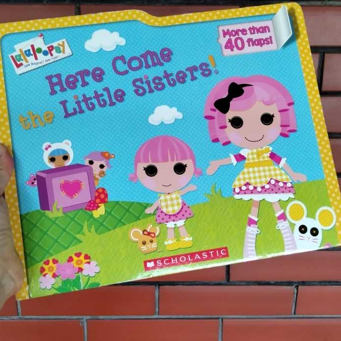 Lalaloopsy Here Come the Little Sisters Boardbook Buku Anak Bahasa Inggris Preloved